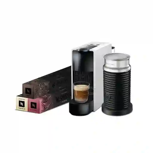 Cafetera Essenza Mini Silver Con Espumador De Leche