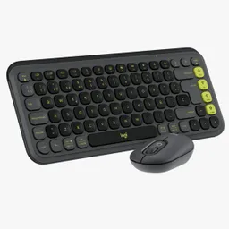 Logitech Combo Pop Icon Multi-device - Bluetooth Negro Y Verde