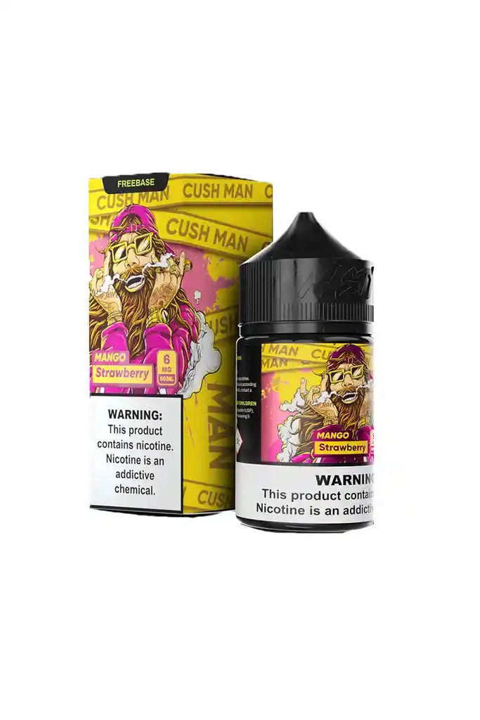 Base Libre Nasty Cushman 6mg 60ml - Mango Strawberry