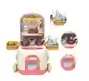 Juego De Cocina 2 En 1 Para Niños Y Niñas Portatil