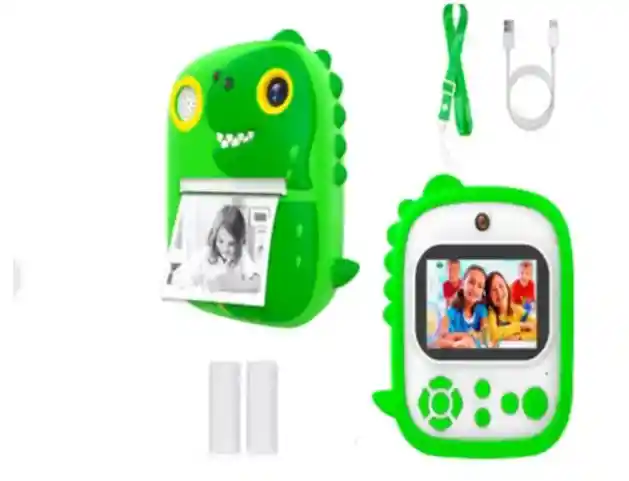 Camara Impresora Para Niños De Dinoraurio