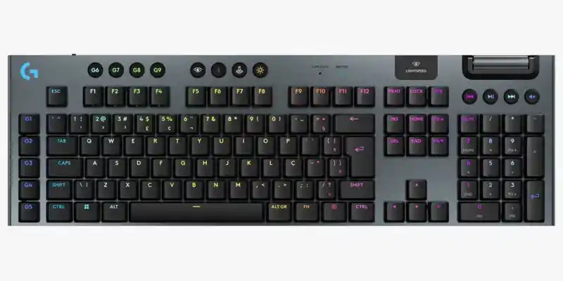 Logitech Gamer Teclado Mecanico G915x Inalambrico, Bluetooth Y Con Cable