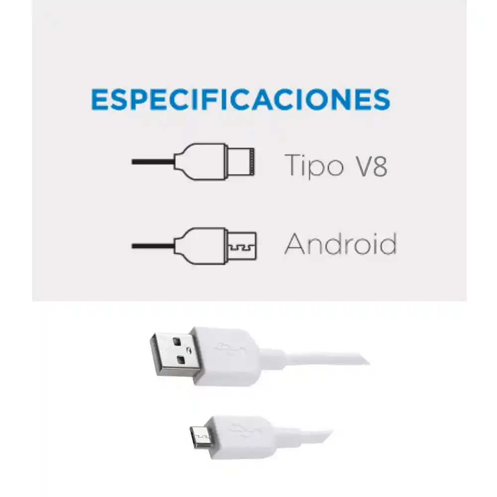 Kit De Cargador Carga Rápida Samsung Original Con Cable V8