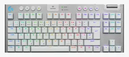 Logitech Gamer Teclado Mecanico G915x Tkl Inalambrico, Bluetooth Y Con Cable Blanco