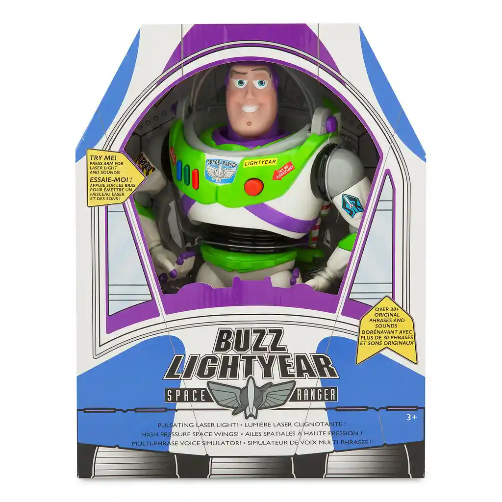 Figura De Acción Con Voz Buzz Lightyear Toy Story Disney