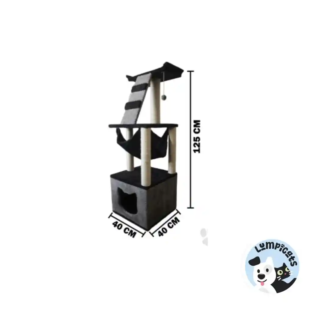 Gimnasio Base Cajon Para Gatos