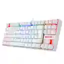 Redragon Teclado Gamer Mecanico Kumara K552 Chroma Rgb - Blanco