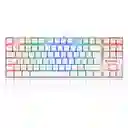 Redragon Teclado Gamer Mecanico Kumara K552 Chroma Rgb - Blanco