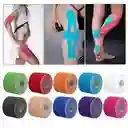 1 Cinta Kinesiologia Deportiva Adhesiva Rehabilitacion Impermeable Multicolor