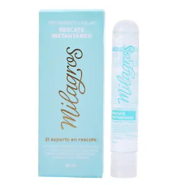 Tratamiento Capilar Rescate Instantáneo Milagros X 30 Ml