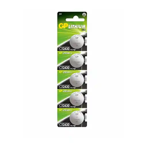 ⭐pilas Plana Gp, Cr2430 Lithium, 3v⭐