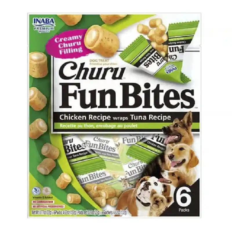 Churu Bites Dogs Pollo Con Atun