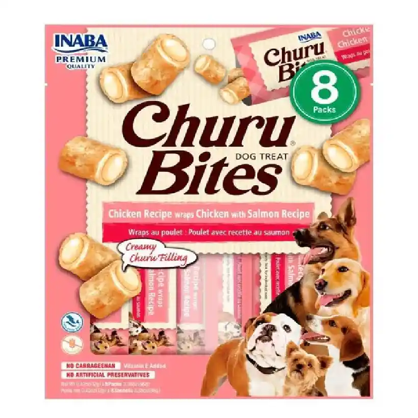 Churu Bites Dogs Pollo Con Salmon