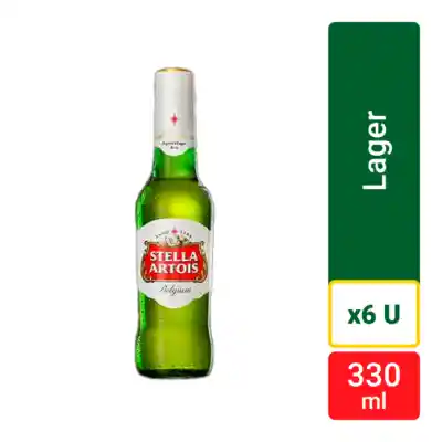 Cerveza Stella En Botella 330ml