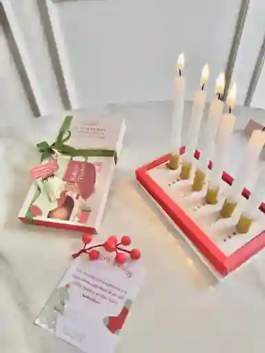 Caja X 6 Velas Magicas Personalizadas Con Propósitos