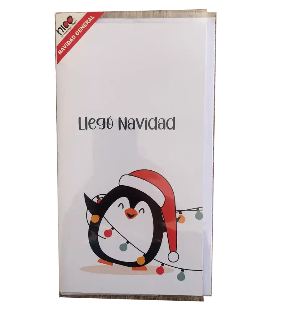 Tarjeta Con Dedicatoria Para Navidad