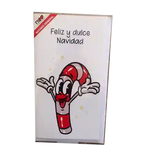 Tarjeta Nico Con Sobre Para Navidad