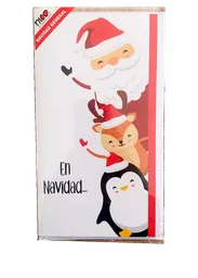 Tarjeta Marca Nico Con Sobre Para Esta Navidad