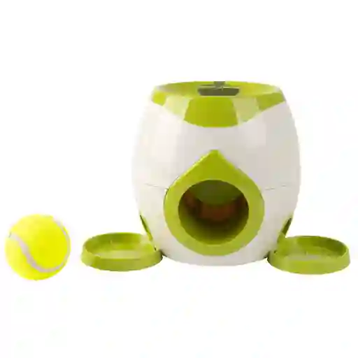 Dispensador Con Pelotas Para Perro Pawise Verde