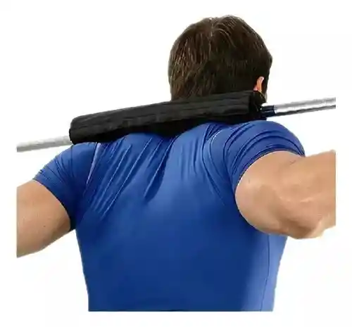 Almohadilla Para Cuello, Barra, Pesas - Sport Fitness Color Negro