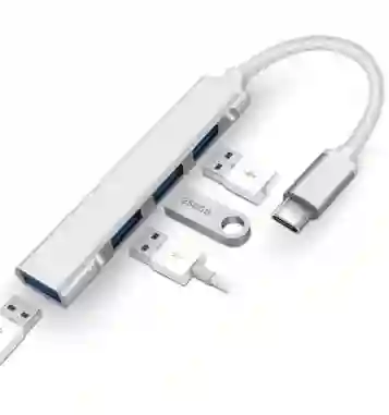 Adaptador Convertidor C A Multi Usb 3,0