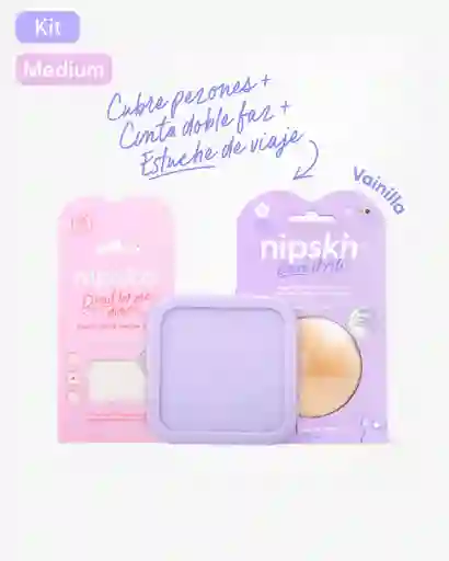 Nipskin Kit Boob Voyage Essentials - Vainilla / Medium