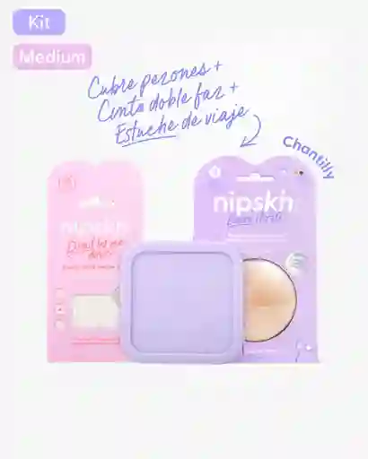 Nipskin Kit Boob Voyage Essentials - Chantilly / Medium