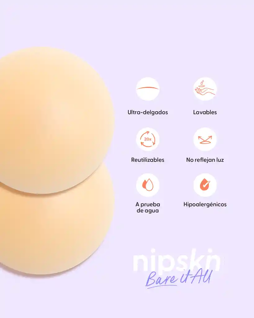 Nipskin Kit Boob Voyage Essentials - Vainilla / Plus