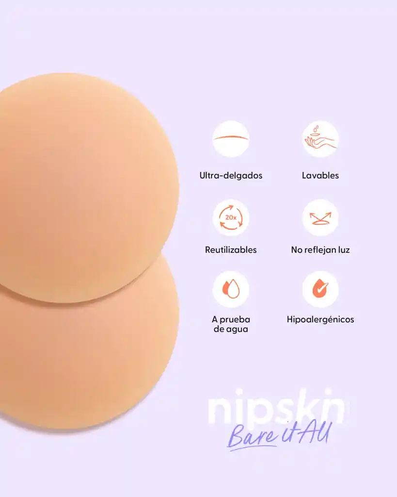 Nipskin Kit Boob Voyage Essentials - Cappuccino / Plus