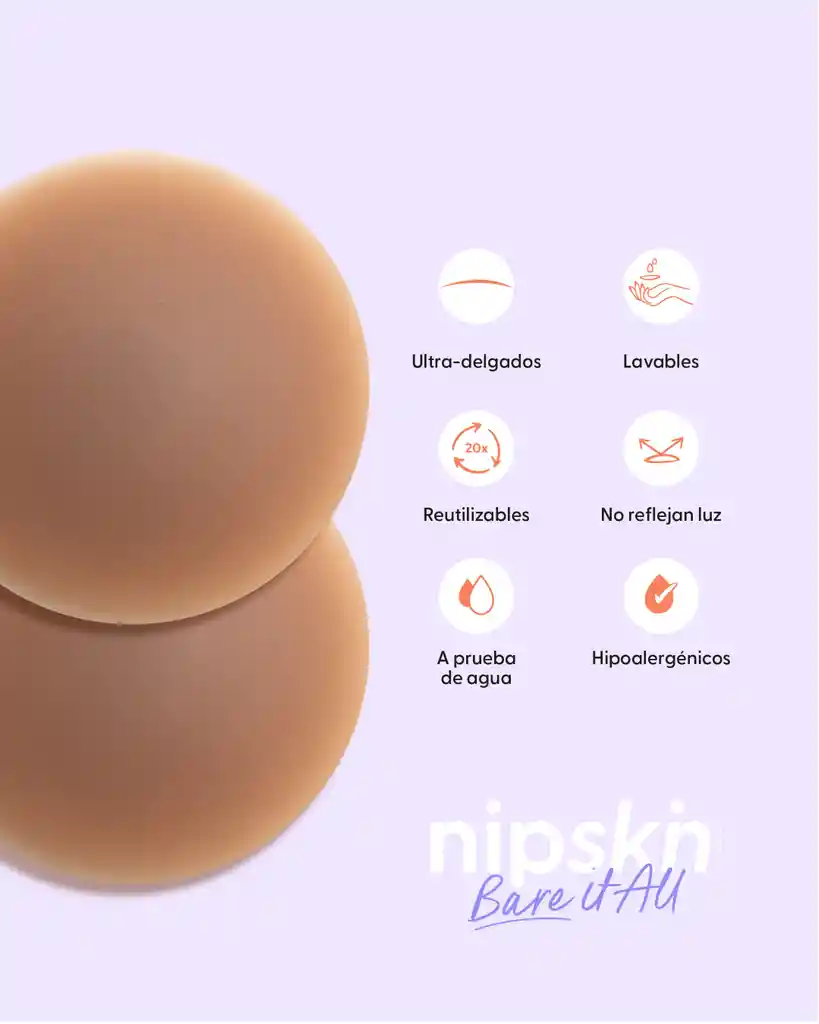 Nipskin Kit Boob Voyage Essentials - Chocolate / Plus