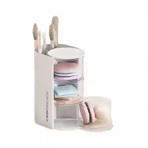 Organizador De Brochas De Maquillaje Y Espojas De 18cm