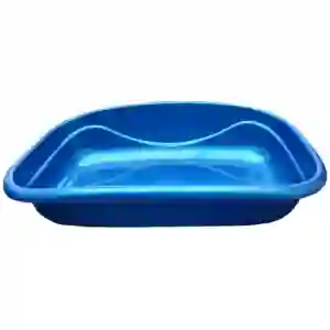 Arenero Sanitario Grande Para Gatos Interpet Azul