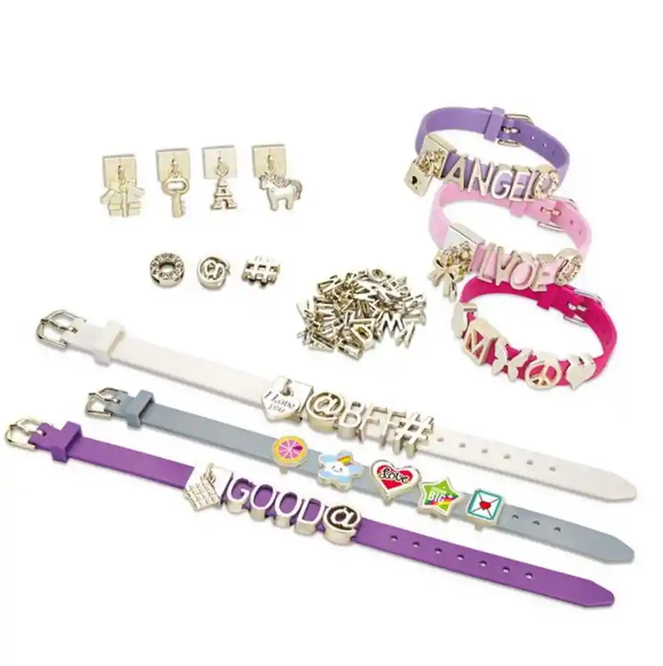 Kit Para Hacer Pulseras, Manillas Y Dijes Con Accesorios