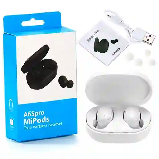 Audífonos Inalámbricos Wireless 5.3 Headset Audifonos Gimnasio Smartfit Universidad A6s