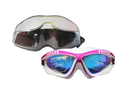 Gafas De Natación Tipo Careta Con Estuche Ref: 8029 - Fucsia