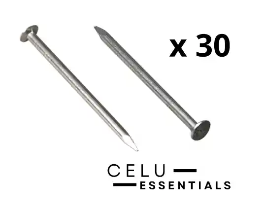 Clavos De Acero 1" X 2 X 30und