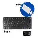 Combo Teclado Mouse Mini Inalambrico K-03