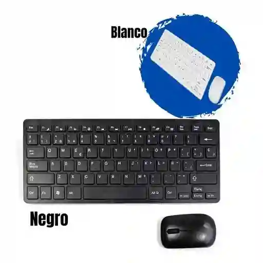 Combo Teclado Mouse Mini Inalambrico K-03