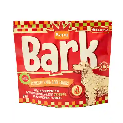 Alimento Seco Para Cachorro Bark Pollo Kanu Pet X 15 Kg