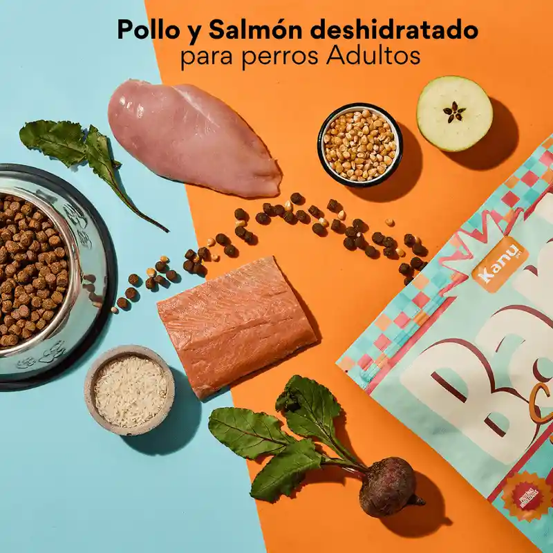 Alimento Seco Para Perro Adulto Mayor Bark Senior Pollo Salmón Kanu Pet X 15 Kg