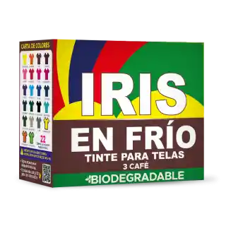 1 Tintura Iris Frio Cafe 3 Ropa Color Tinte Tela Pigmento Textil Colorante