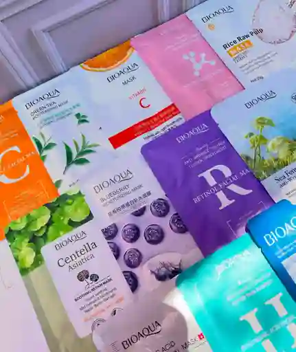 Mascarilla En Velo Facial Surtidas