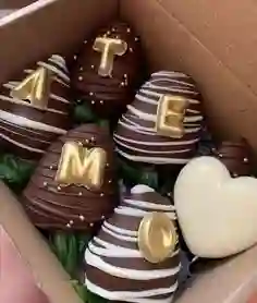 Fresas Con Chocolate Te Amo