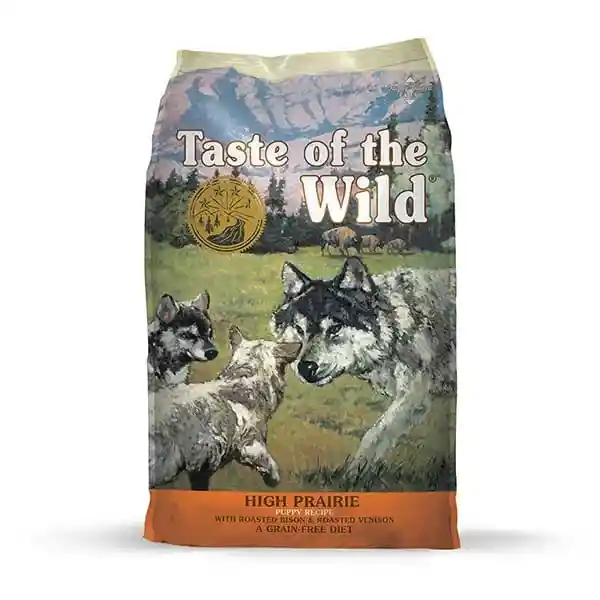 Taste Othe Wld Hig Prairie Puppy 1kg. Bisonte Y Venado