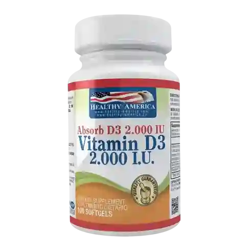 Vitamin D3 2.000 I.u Healthy America