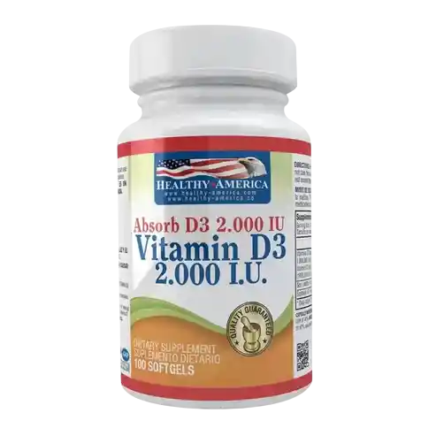 Vitamin D3 2.000 I.u Healthy America