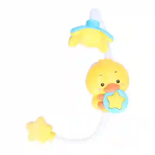 Ducha Pato Con Cabezal De 360°, Ducha Eléctrica Con Ajuste De Giro, Divertido Diseño Y Color Llamativo, Ventosas De Adhesión Firme A Las Paredes De La Bañera