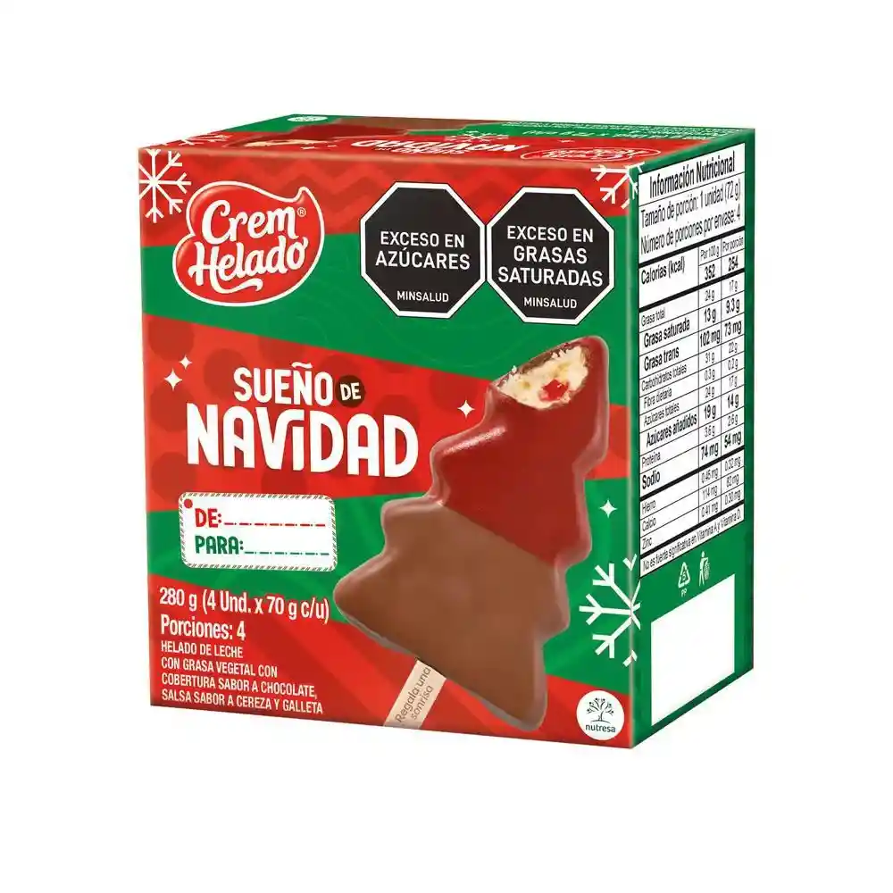 Paleta Sueño Navidad 70g