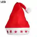 Gorro De Navidad Con Luz Led