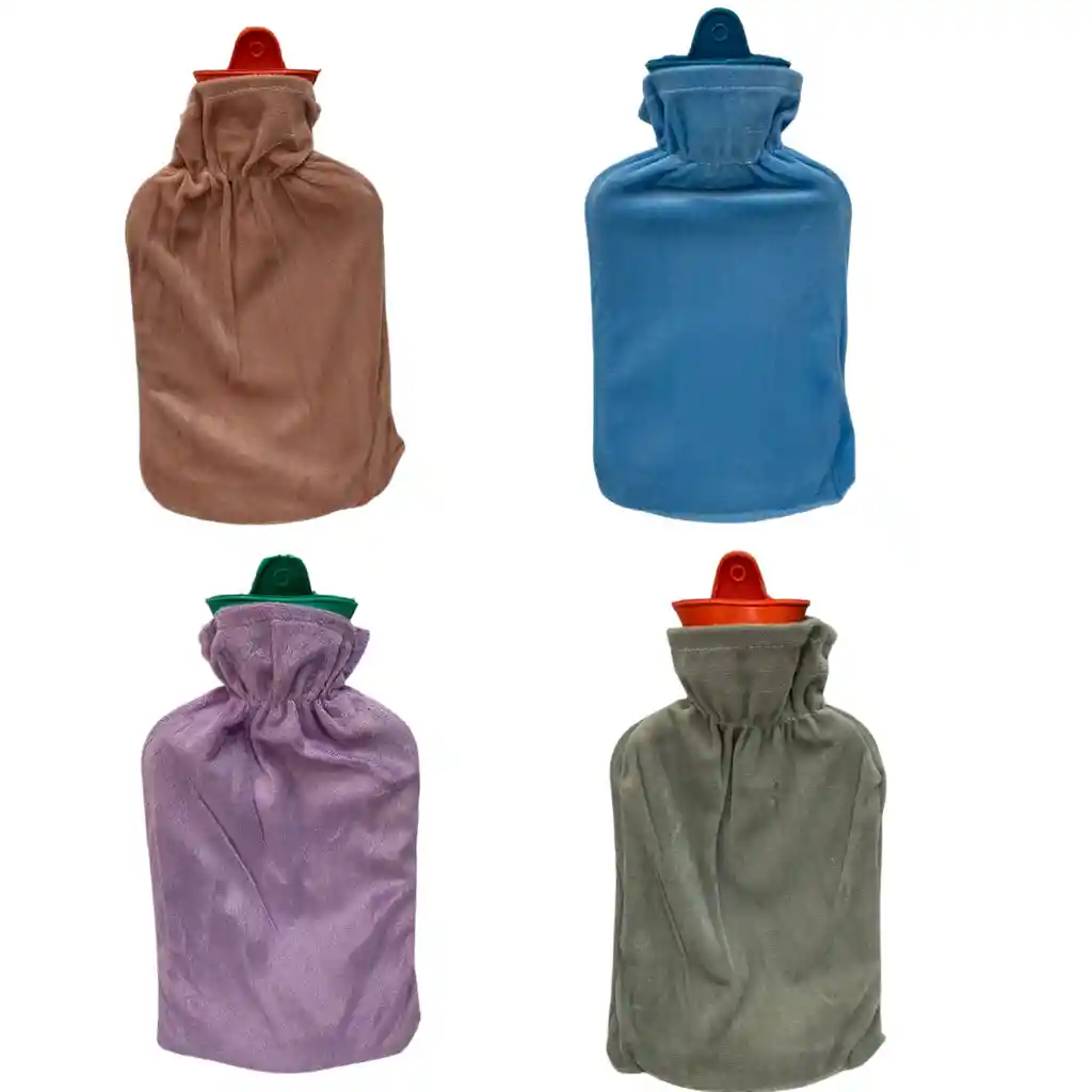 Bolsa De Agua Térmica Para Colicos En Peluche De Colores